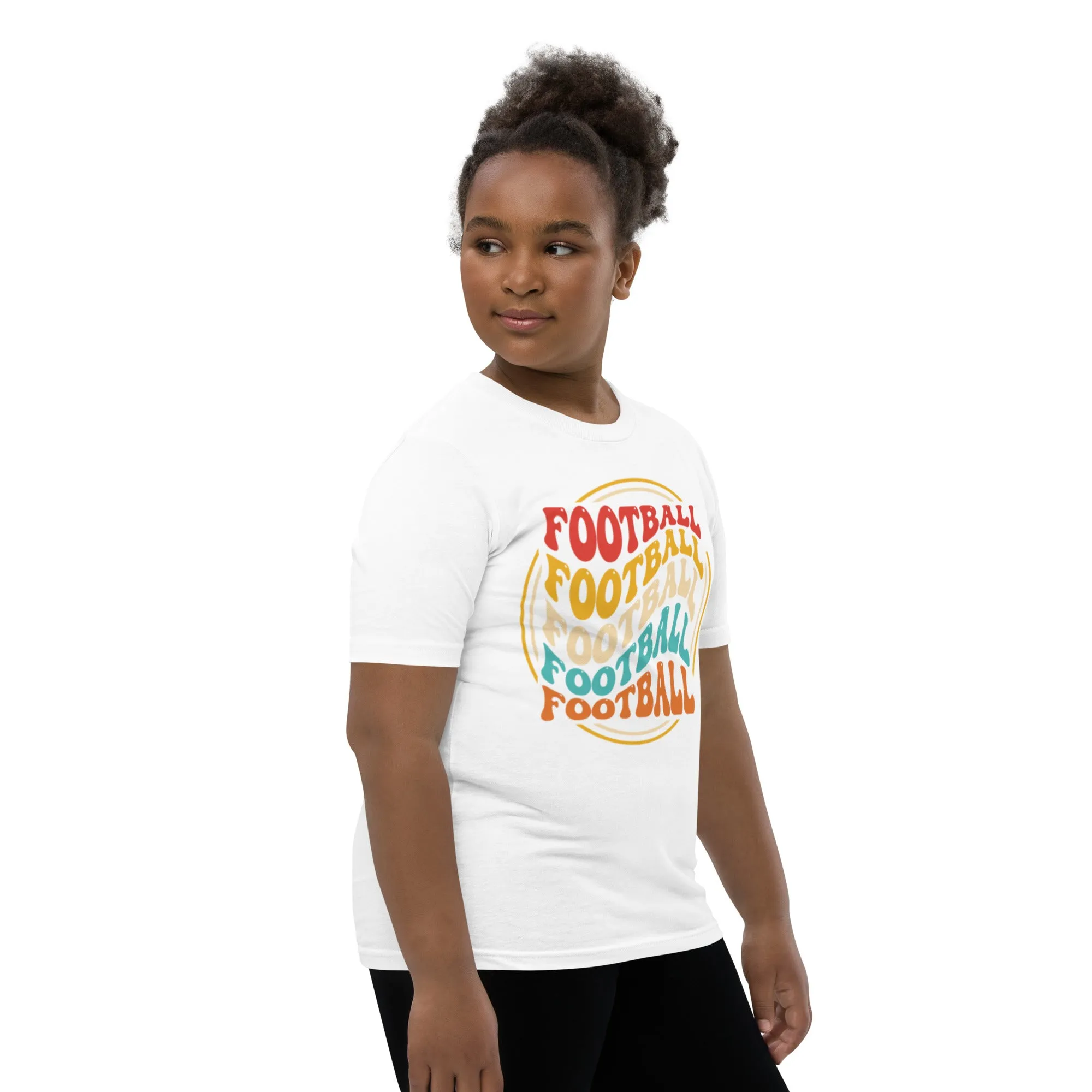 Youth Short Sleeve T-Shirt, Football, Back to School