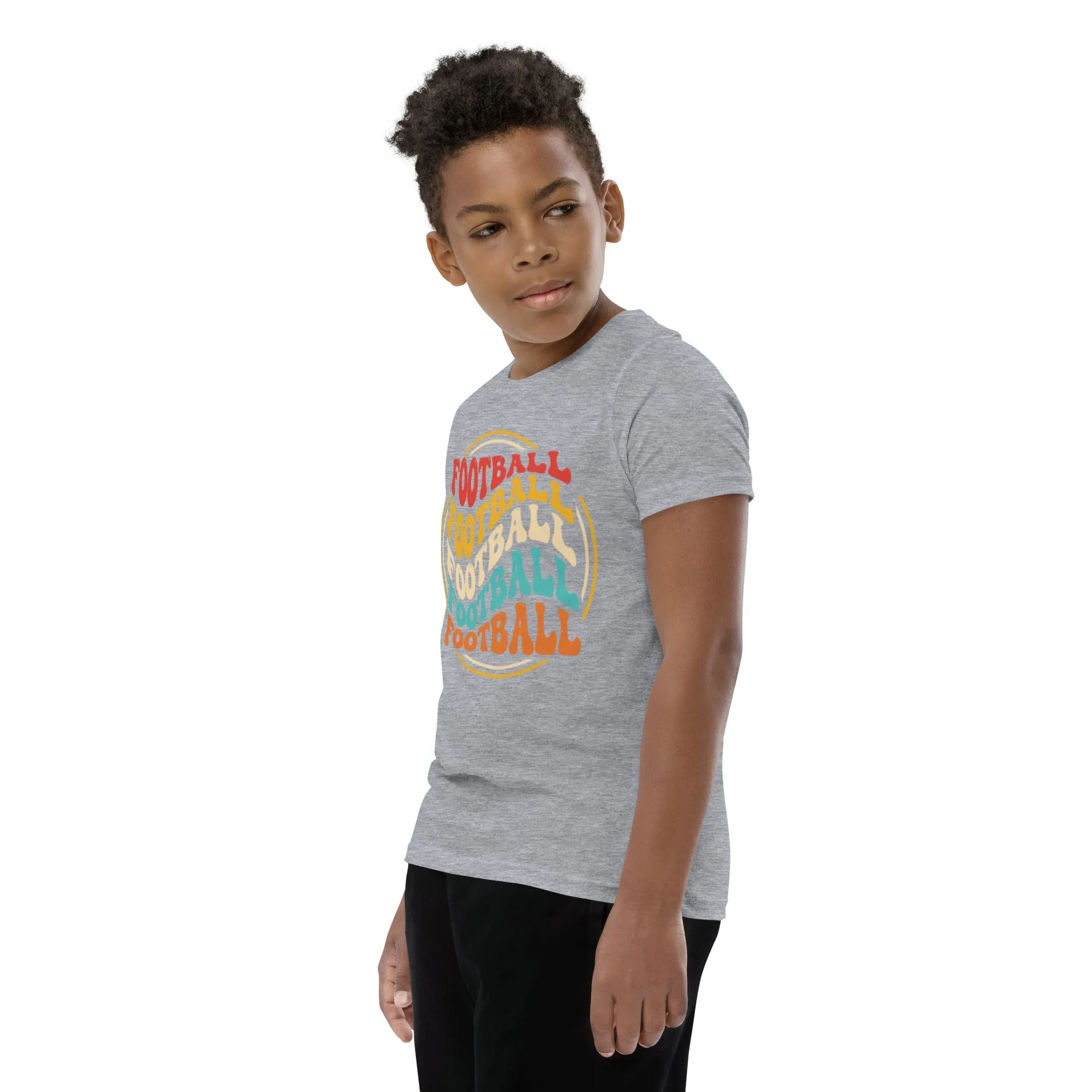 Youth Short Sleeve T-Shirt, Football, Back to School