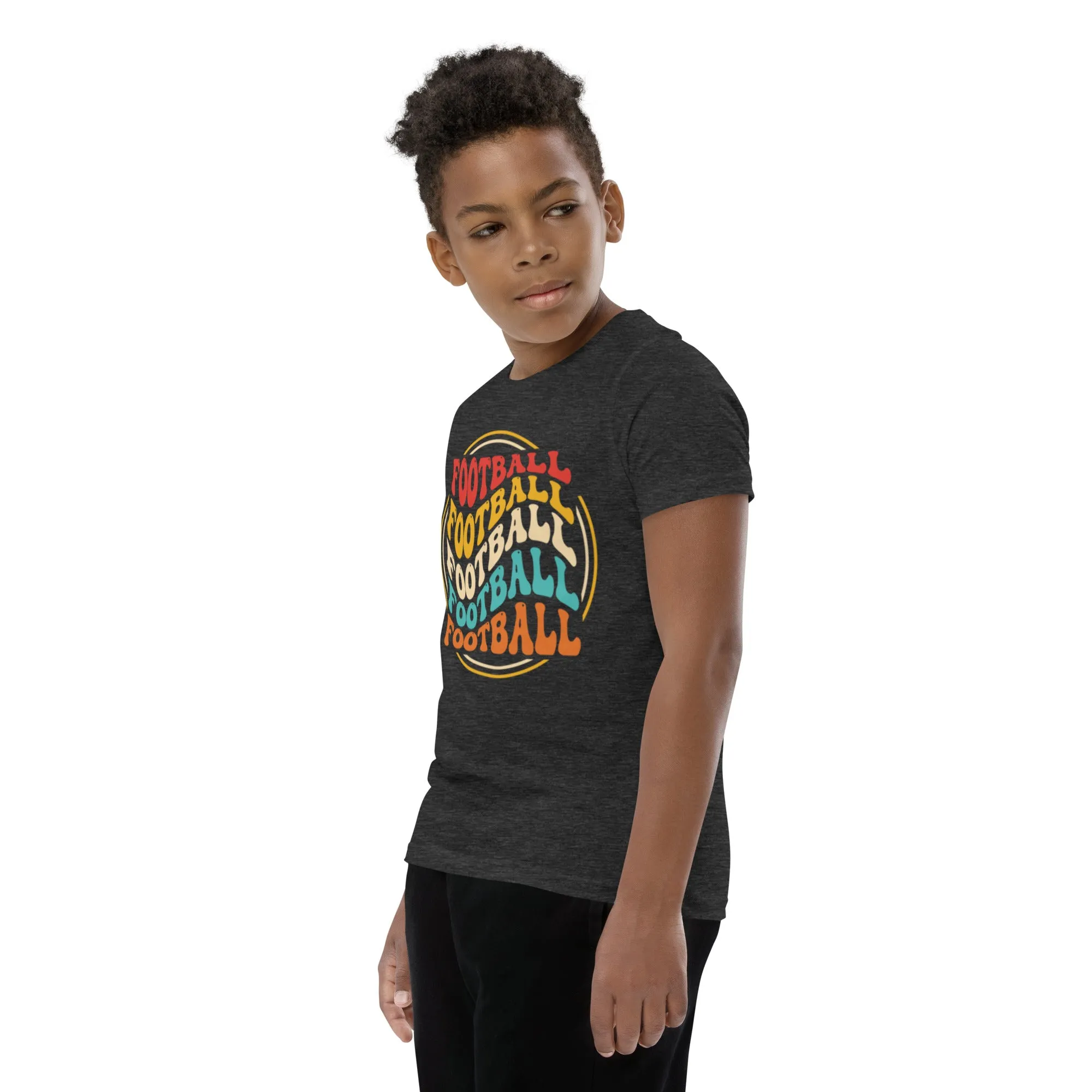 Youth Short Sleeve T-Shirt, Football, Back to School