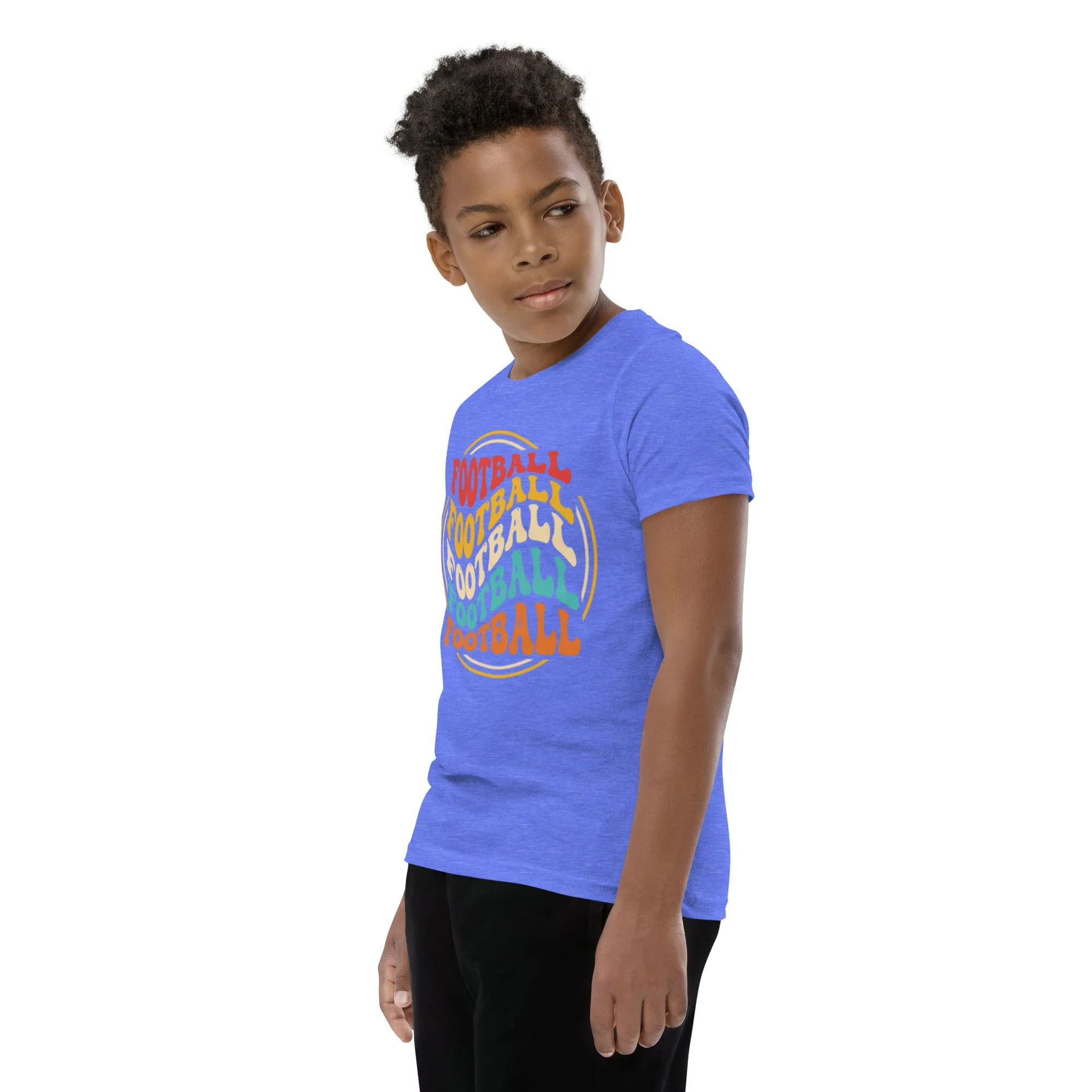 Youth Short Sleeve T-Shirt, Football, Back to School