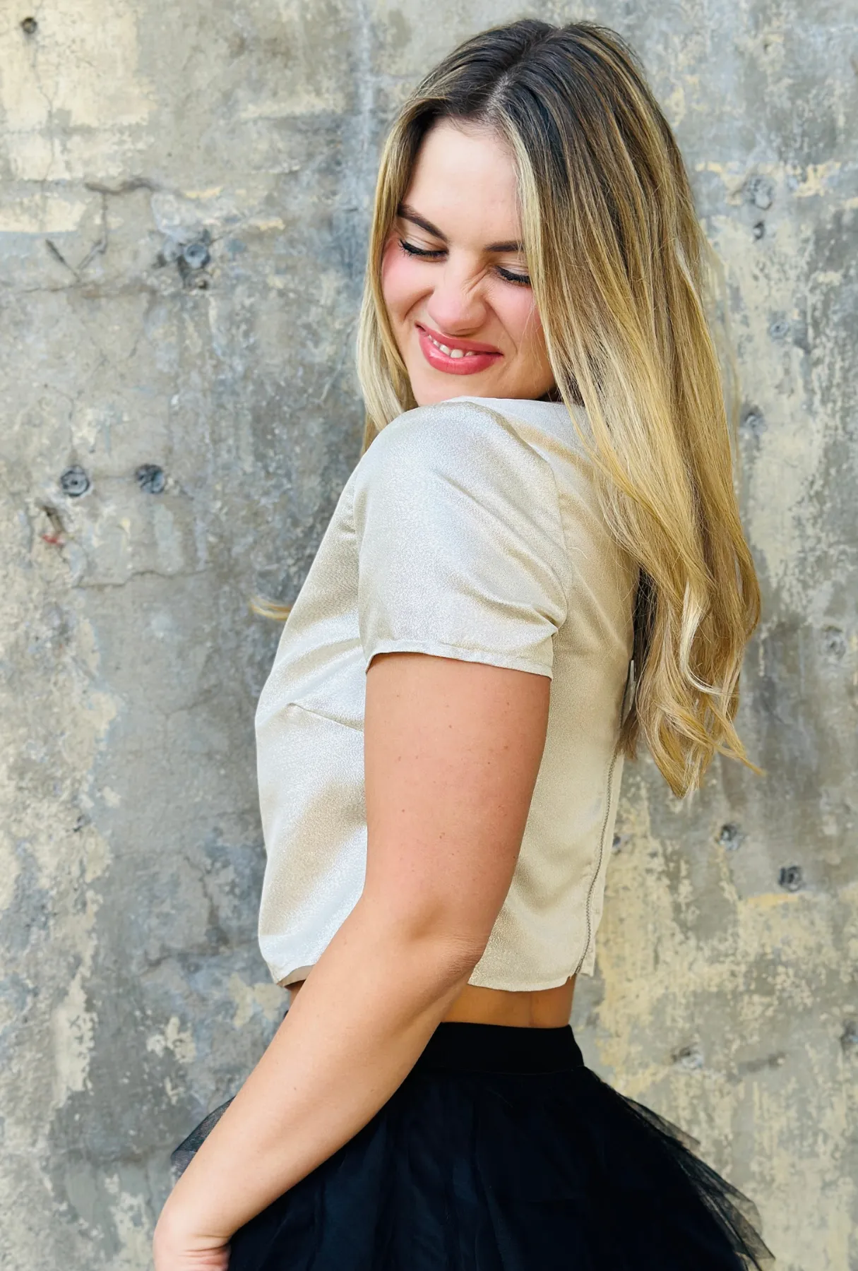 Zip Appeal Top - Silver